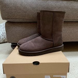 Ugg classic short chocolate size 8